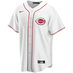 Cincinnati Reds Home Replica Custom Jersey White