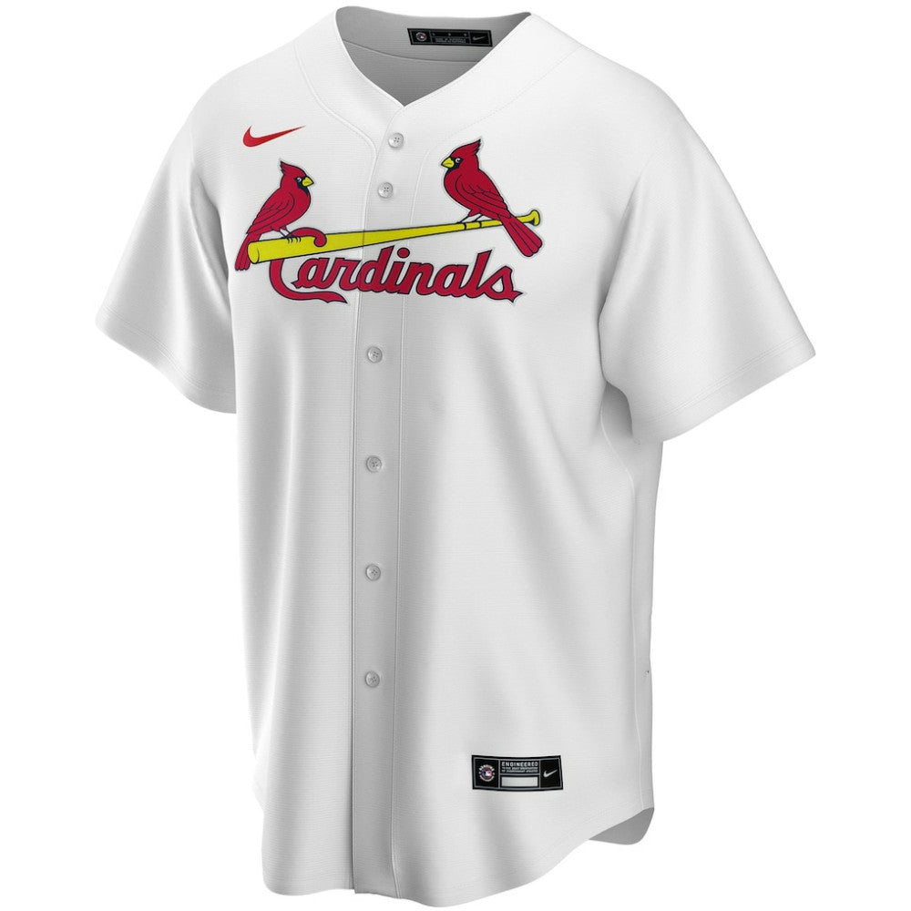 St. Louis Cardinals Home Replica Custom Jersey White