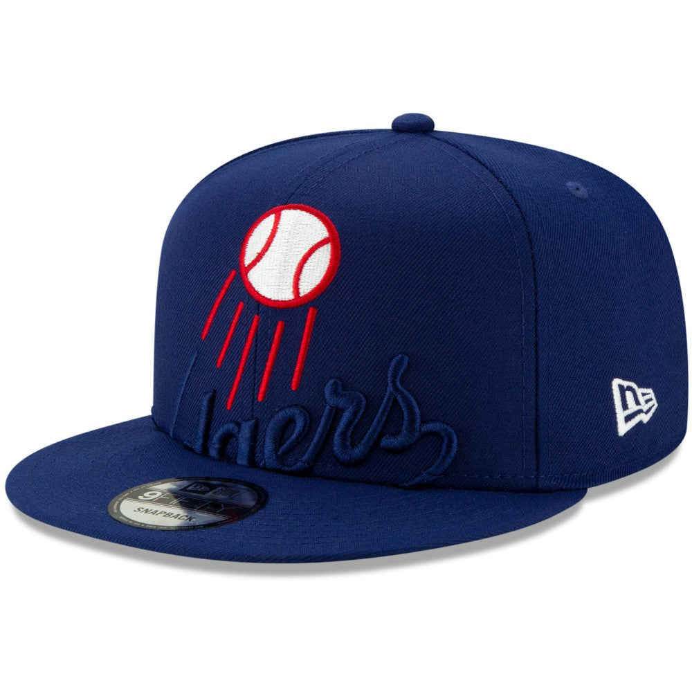 Los Angeles Dodgers Logo Elements 9FIFTY Snapback Hat Royal