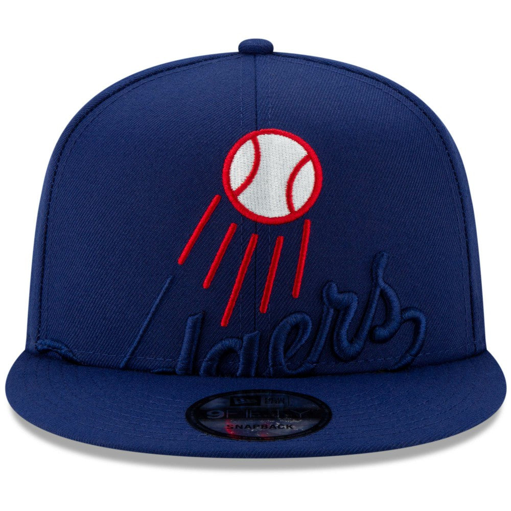 Los Angeles Dodgers Logo Elements 9FIFTY Snapback Hat Royal