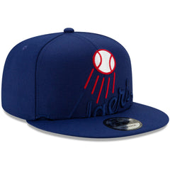 Los Angeles Dodgers Logo Elements 9FIFTY Snapback Hat Royal
