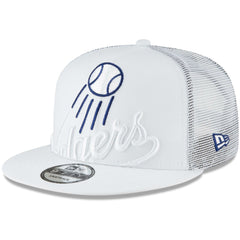 Los Angeles Dodgers Elements Trucker 9FIFTY Snapback Hat White