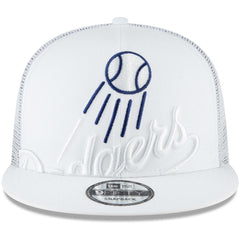 Los Angeles Dodgers Elements Trucker 9FIFTY Snapback Hat White