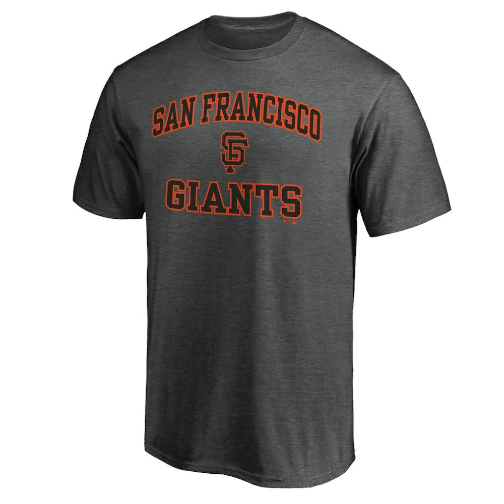 San Francisco Giants Heart & Soul T-Shirt Heather Charcoal