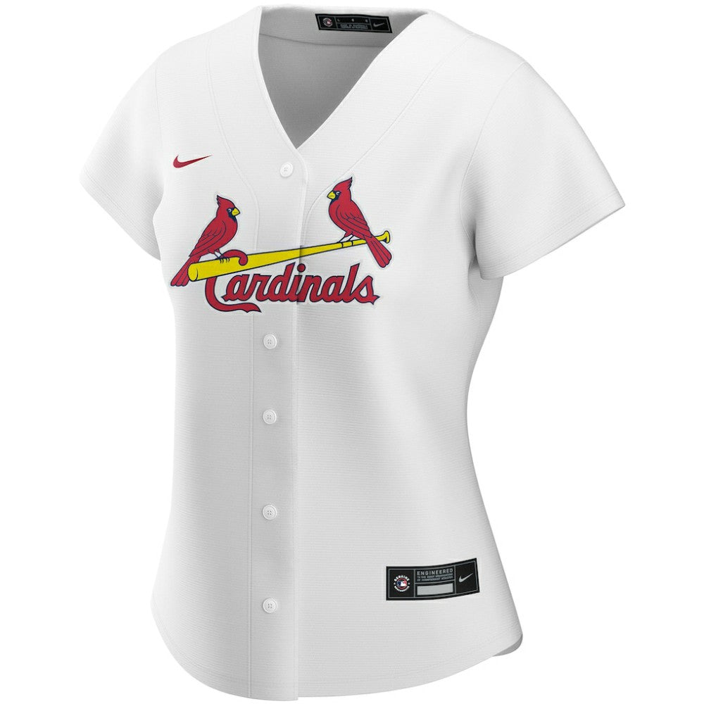 St. Louis Cardinals Women's Home Replica Custom Jersey White