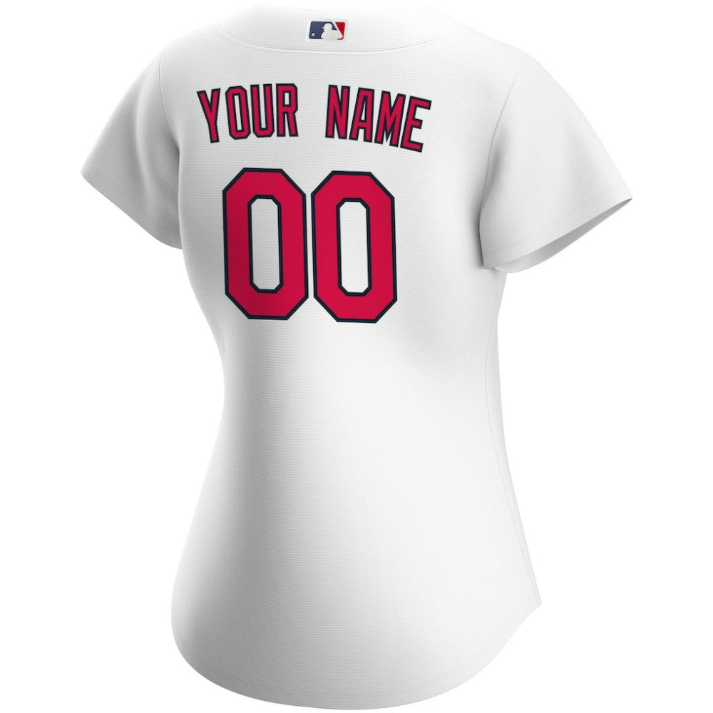 St. Louis Cardinals Women's Home Replica Custom Jersey White