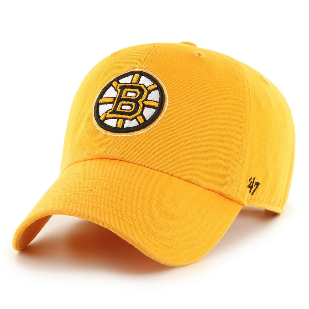 Boston Bruins '47 Clean Up Adjustable Hat - Gold Hats