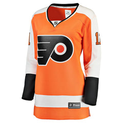 Travis Konecny Philadelphia Flyers Fanatics Women's Home Breakaway Jersey - Orange Jerseys