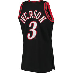 Allen Iverson Philadelphia 76ers 1997/98 Hardwood Classics Authentic Jersey - Black discount