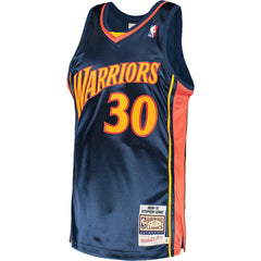 Stephen Curry Golden State Warriors 2009/10 Hardwood Classics Authentic Jersey sale - Navy cheap
