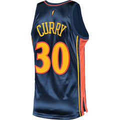 Stephen Curry Golden State Warriors 2009/10 Hardwood Classics Authentic Jersey sale - Navy cheap