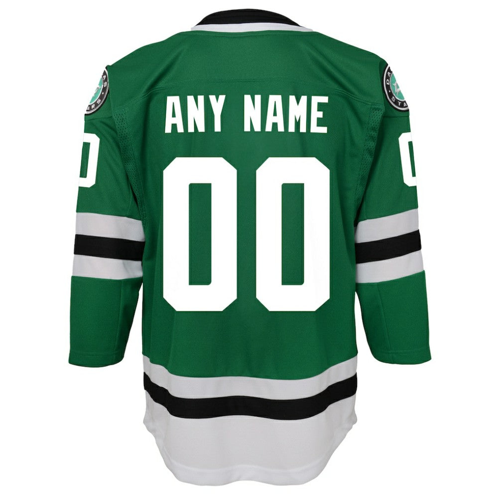 Dallas Stars Youth Home Custom Premier Jersey - Green Jerseys