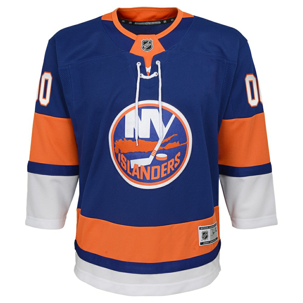 New York Islanders Youth Home Premier Custom Jersey - Blue Jerseys