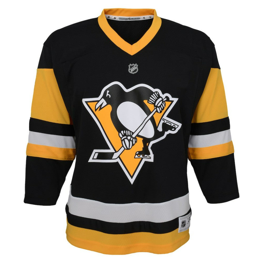 Pittsburgh Penguins Youth Home Premier Custom Jersey - Black Jerseys