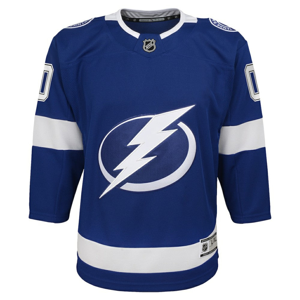 Tampa Bay Lightning Youth Home Custom Premier Jersey - Blue Jerseys