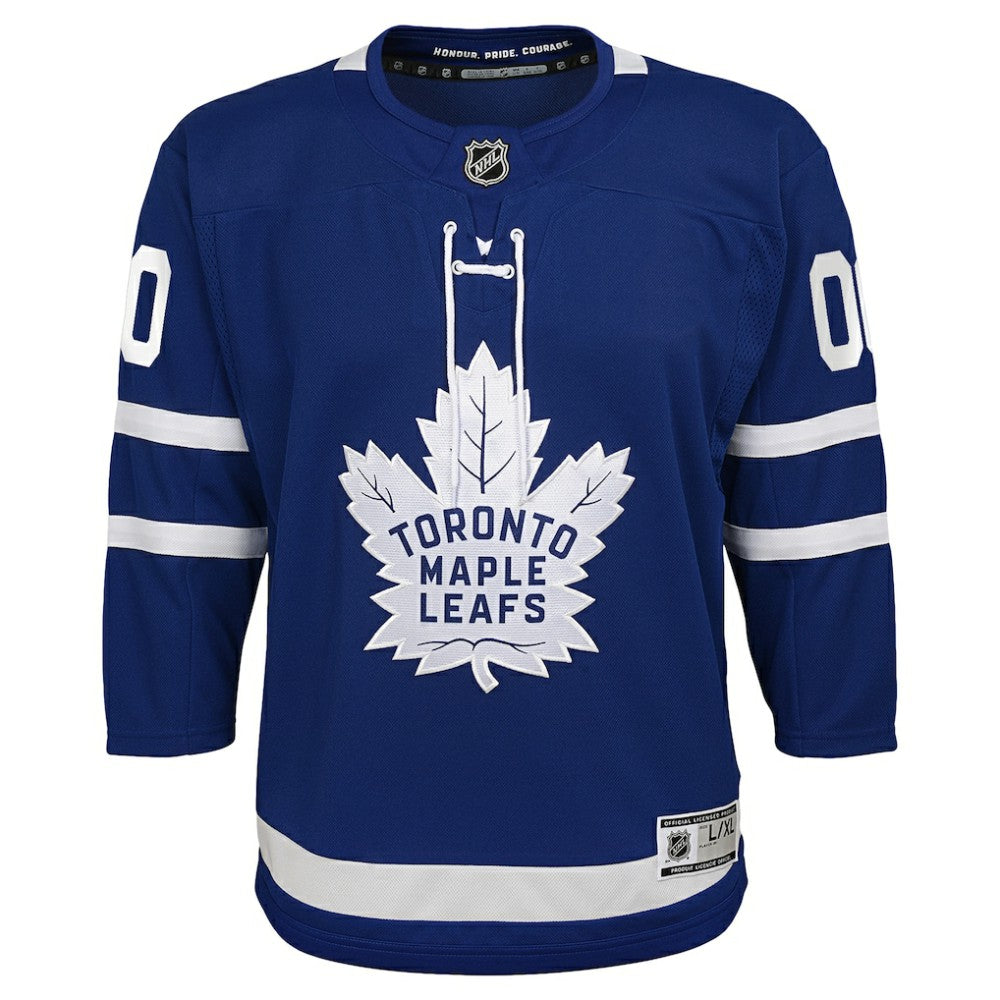 Toronto Maple Leafs Youth Home Premier Custom Jersey - Blue Jerseys