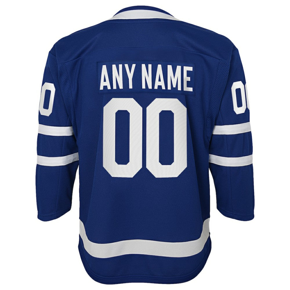 Toronto Maple Leafs Youth Home Premier Custom Jersey - Blue Jerseys