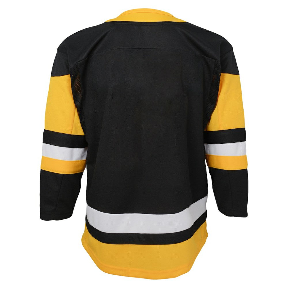 Pittsburgh Penguins Youth Home Premier Blank Jersey - Black Jerseys