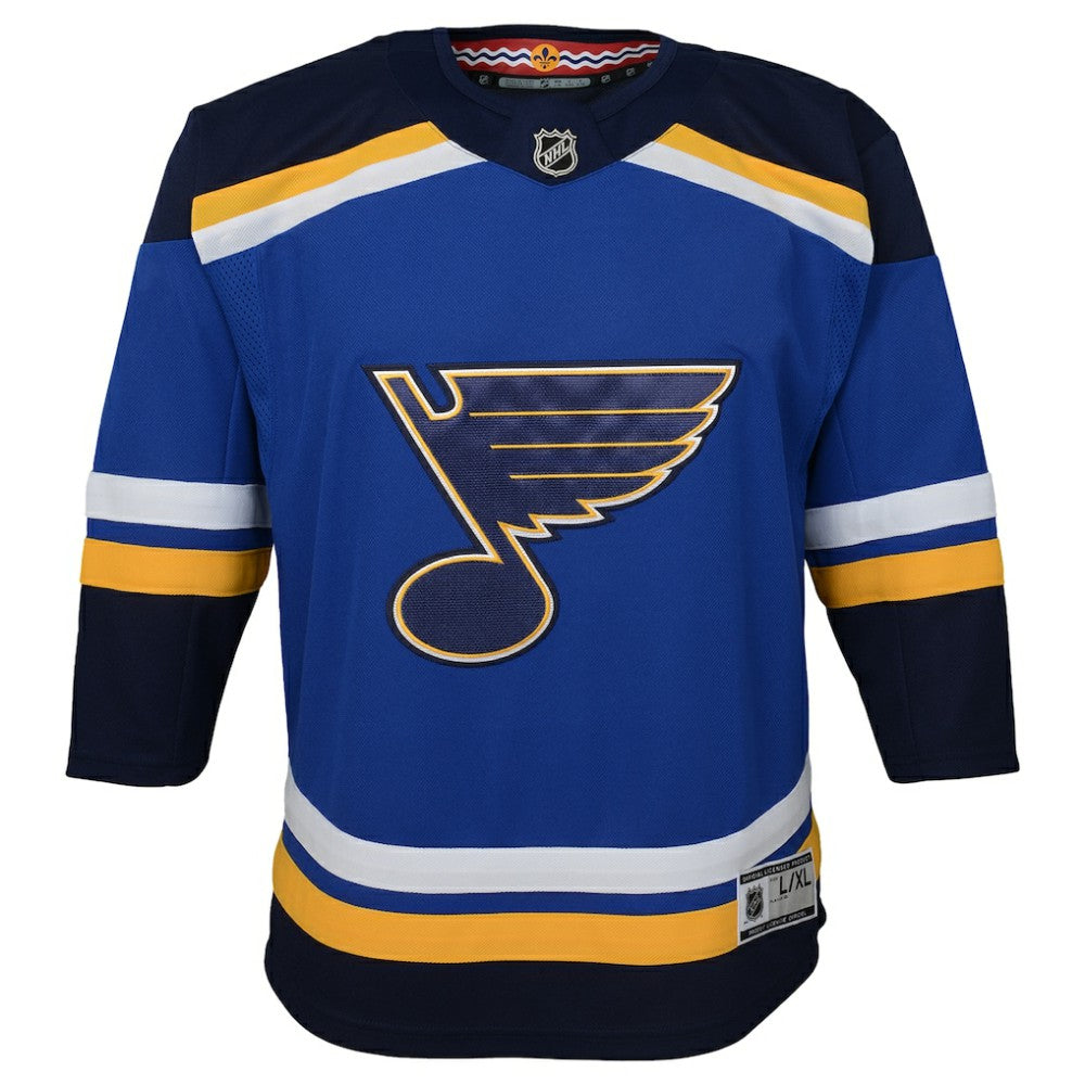 St. Louis Blues Youth Home Premier Jersey - Blue Jerseys