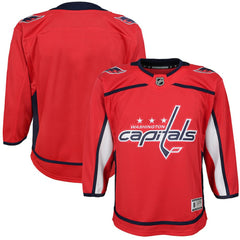 Washington Capitals Youth Home Blank Premier Jersey - Red Jerseys