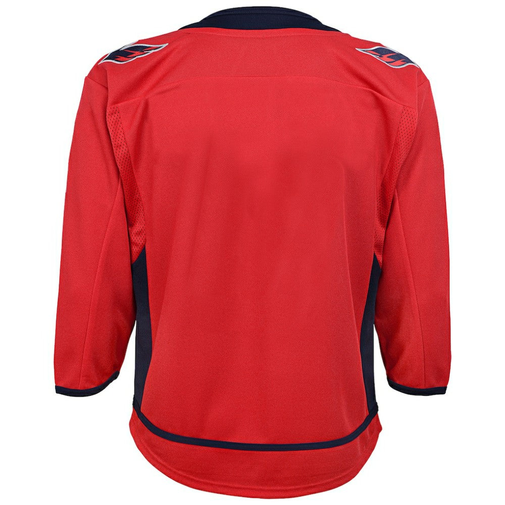 Washington Capitals Youth Home Blank Premier Jersey - Red Jerseys