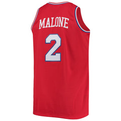 Moses Malone Philadelphia 76ers 1982/83 Big & Tall Hardwood Classics Swingman Jersey - Red for sale