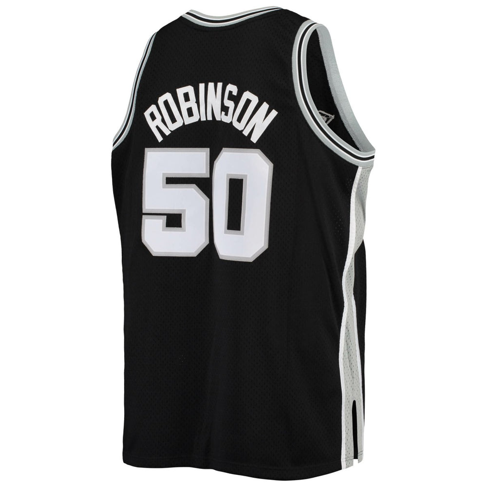 David Robinson San Antonio Spurs 1998/99 Big & Tall Hardwood Classics Swingman Jersey - Black for sale