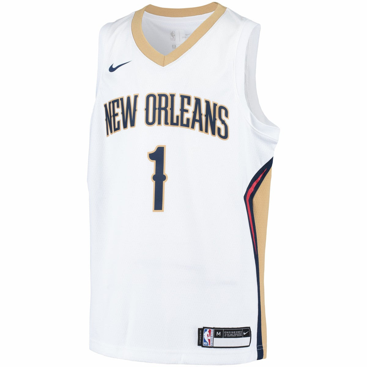 Zion Williamson New Orleans Pelicans Youth Swingman Player Jersey - Association Edition - White online
