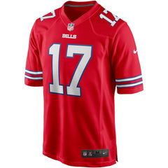 Josh Allen Buffalo Bills Alternate Game Player Jersey - Red sale