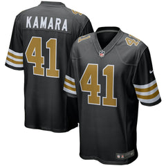 Alvin Kamara New Orleans Saints Alternate Game Jersey - Black sale