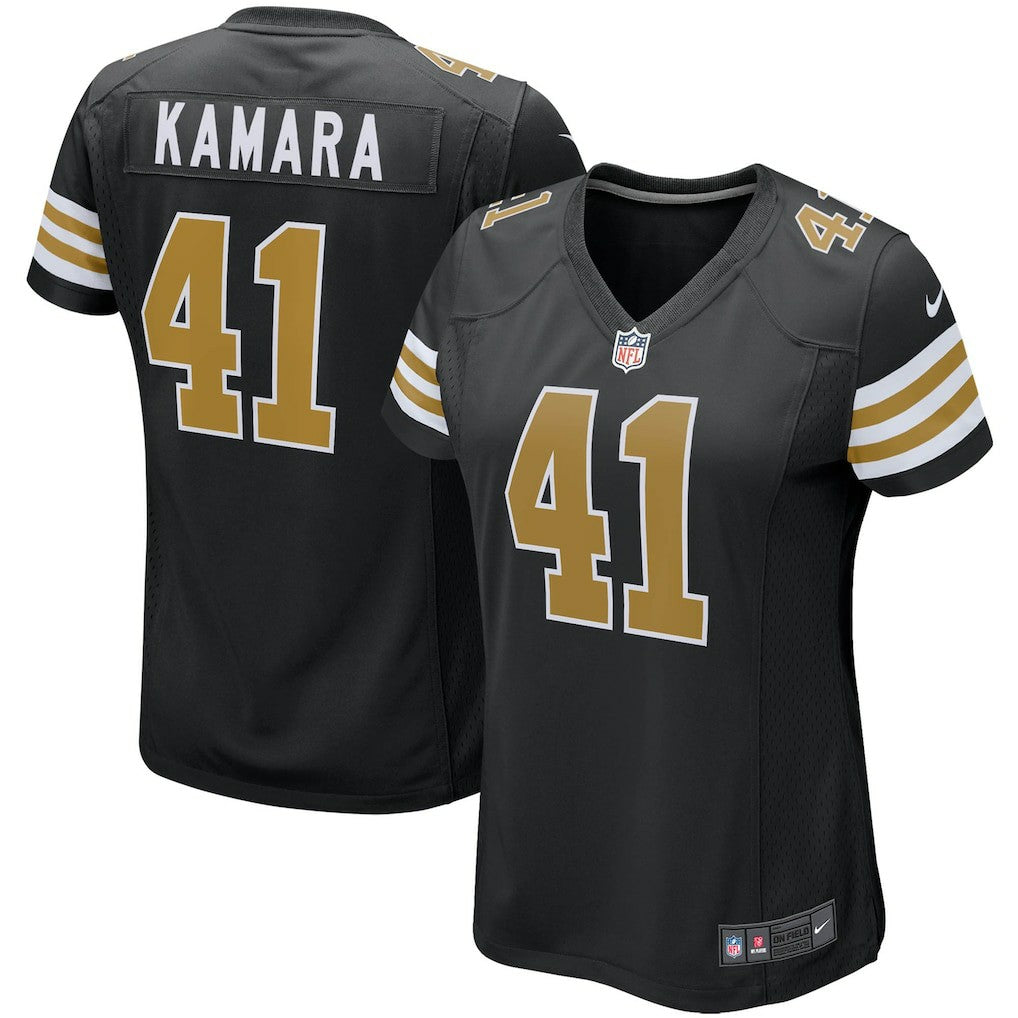 Alvin Kamara New Orleans Saints Women's Player Jersey - Black on sale