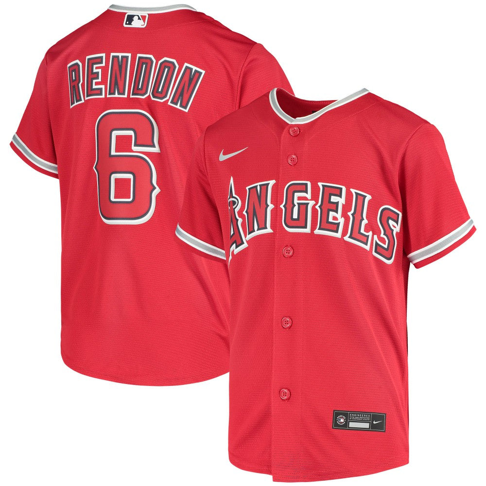 Anthony Rendon Los Angeles Angels Youth Alternate Replica Player Jersey Red
