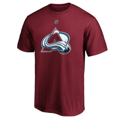Cale Makar Colorado Avalanche Fanatics Authentic Stack Player Name & Number T-Shirt - Burgundy T-shirts