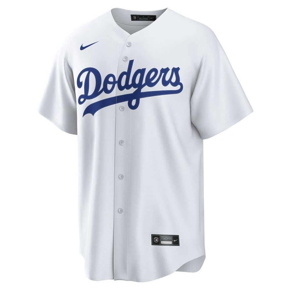 Mookie Betts Los Angeles Dodgers Home Replica Player Name Jersey White