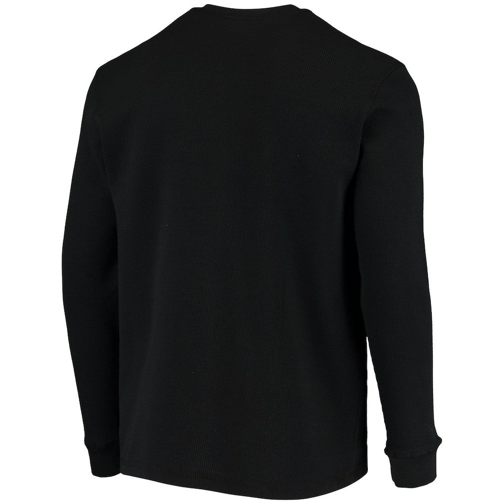 Cincinnati Bengals Dunbrooke Logo Maverick Thermal Henley Long Sleeve T-Shirt - Black for sale