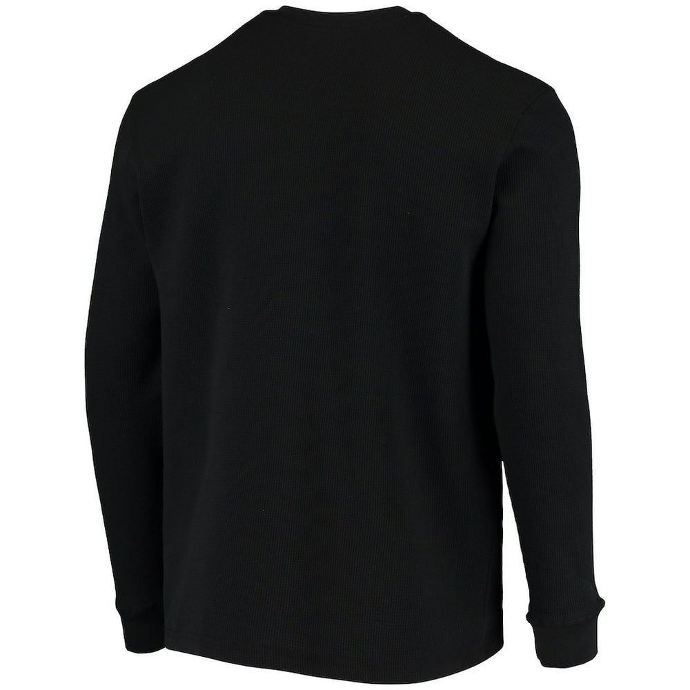 Cincinnati Bengals Dunbrooke Logo Maverick Thermal Henley Long Sleeve T-Shirt - Black for sale