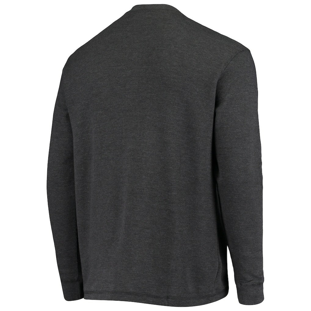 Miami Dolphins Dunbrooke Logo Maverick Thermal Henley Long Sleeve T-Shirt - Charcoal discount