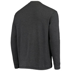 Miami Dolphins Dunbrooke Logo Maverick Thermal Henley Long Sleeve T-Shirt - Charcoal discount