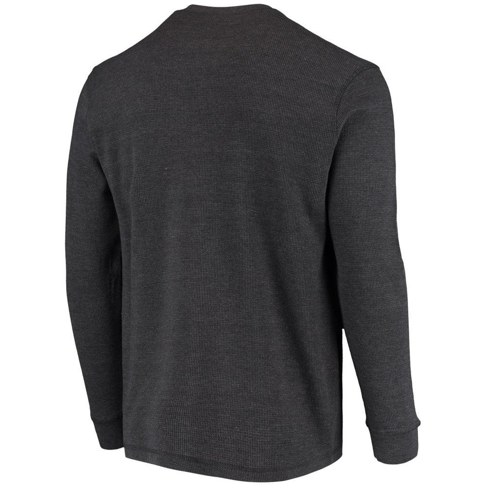 Detroit Lions Dunbrooke Logo Maverick Thermal Henley Long Sleeve T-Shirt - Charcoal for sale