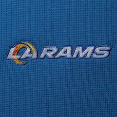 Los Angeles Rams Dunbrooke Logo Maverick Thermal Henley Long Sleeve T-Shirt - Royal on sale
