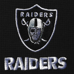 Las Vegas Raiders Dunbrooke Logo Maverick Thermal Henley Long Sleeve T-Shirt - Black on sale