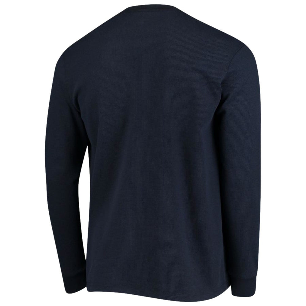 Tennessee Titans Dunbrooke Logo Maverick Thermal Henley Long Sleeve T-Shirt - Navy cheap
