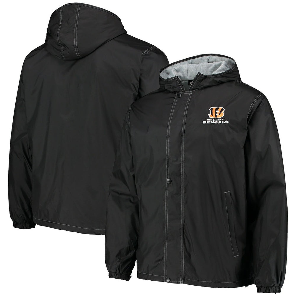 Cincinnati Bengals Dunbrooke Logo Legacy Stadium Full-Zip Jacket- Black online