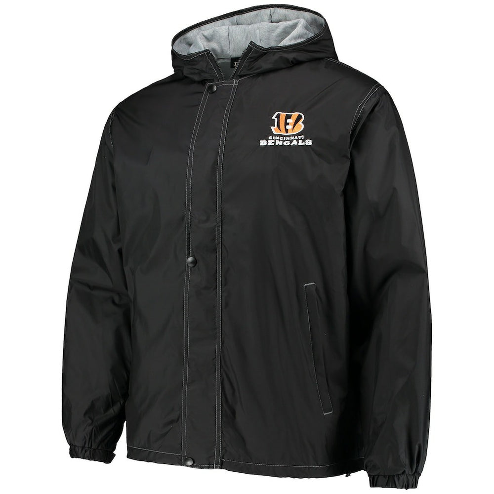 Cincinnati Bengals Dunbrooke Logo Legacy Stadium Full-Zip Jacket- Black online