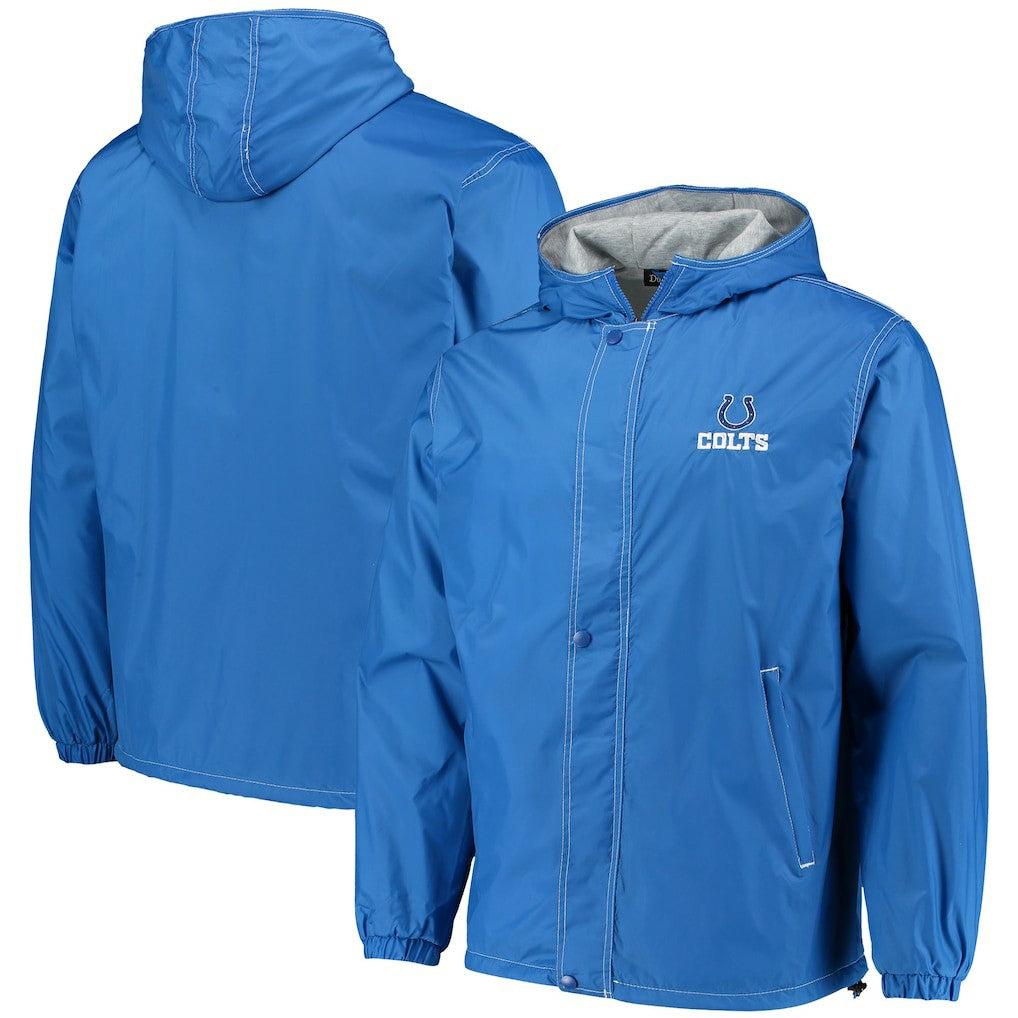 Indianapolis Colts Dunbrooke Logo Legacy Stadium Full-Zip Jacket- Royal outlet