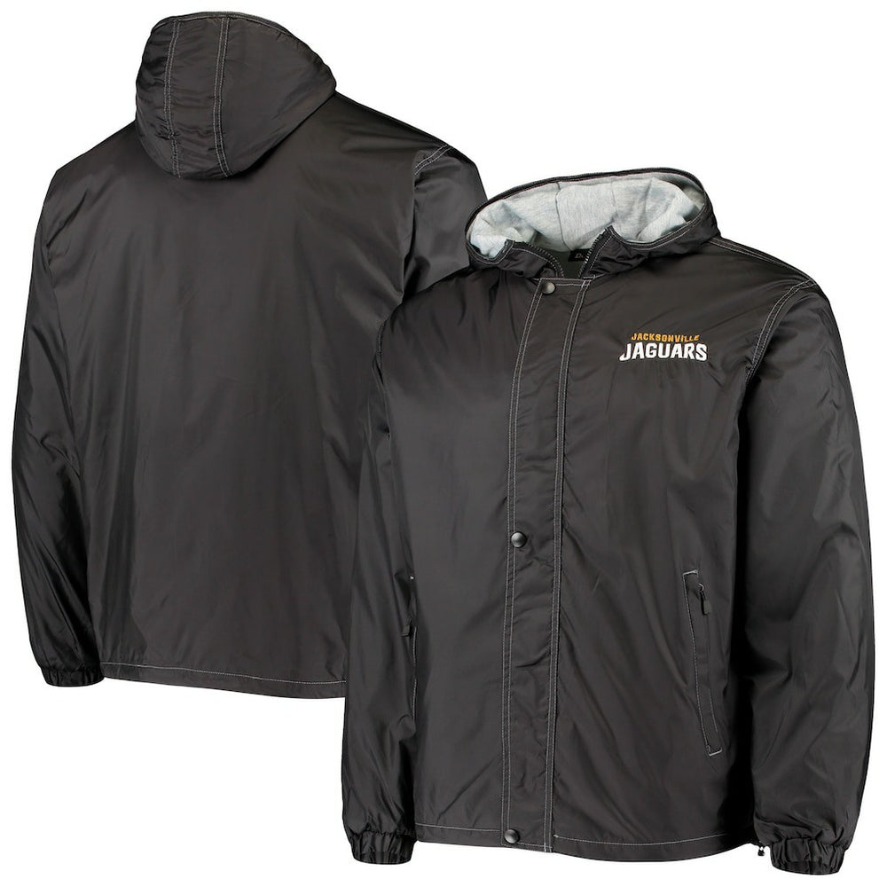 Jacksonville Jaguars Dunbrooke Logo Legacy Stadium Full-Zip Jacket- Black discount
