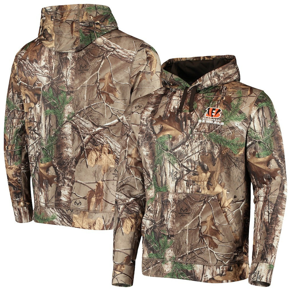 Cincinnati Bengals Dunbrooke Circle Champion Tech Fleece Pullover Hoodie - Realtree Camo online