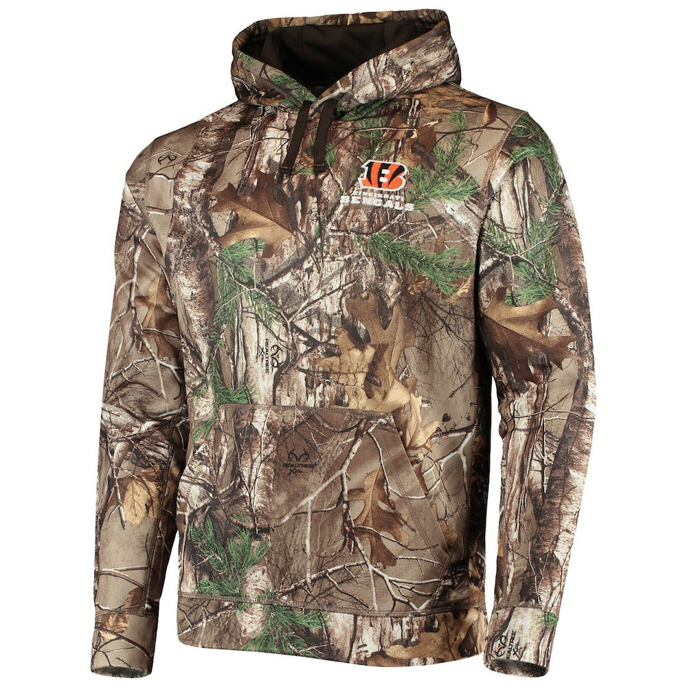 Cincinnati Bengals Dunbrooke Circle Champion Tech Fleece Pullover Hoodie - Realtree Camo online