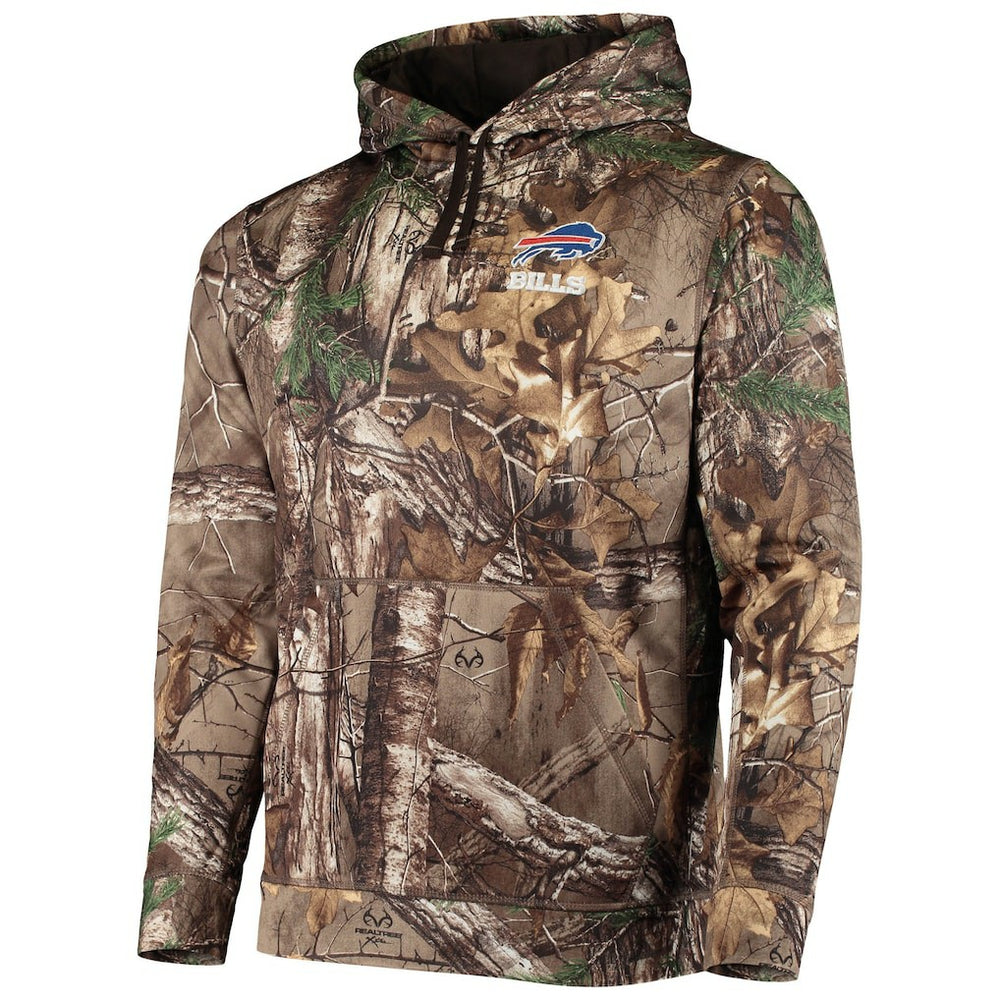 Buffalo Bills Dunbrooke Circle Champion Tech Fleece Pullover Hoodie - Realtree Camo sale