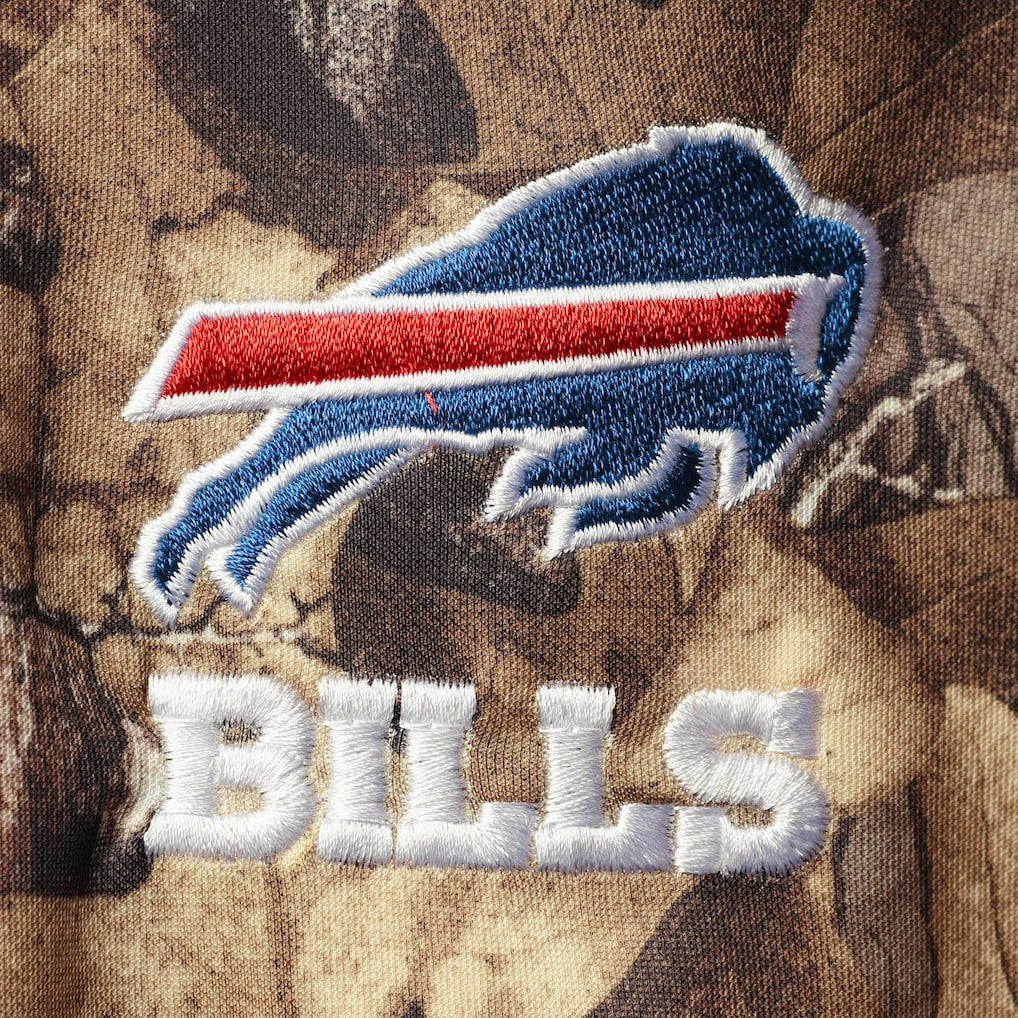 Buffalo Bills Dunbrooke Circle Champion Tech Fleece Pullover Hoodie - Realtree Camo sale